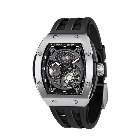 Tsar Bomba Skeleton 100M Waterproof Automatic Watch