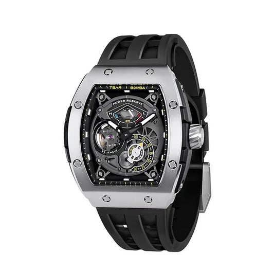 Tsar Bomba Skeleton 100M Waterproof Automatic Watch