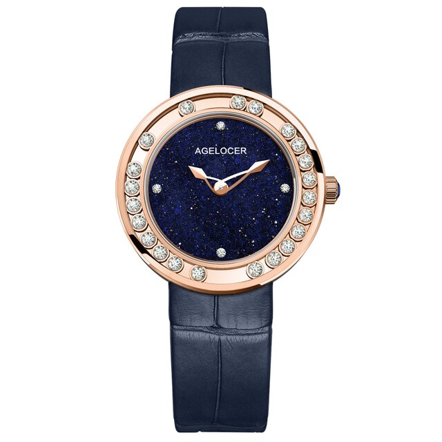 Agelocer Quartz Watch Baikal Blue