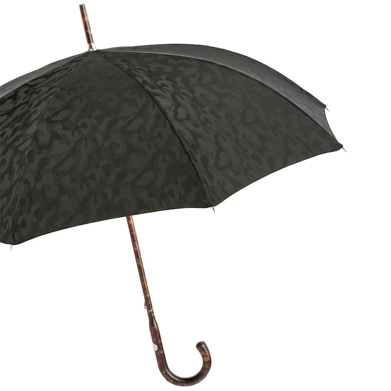 PASOTTI Black Camouflage Bespoke Umbrella