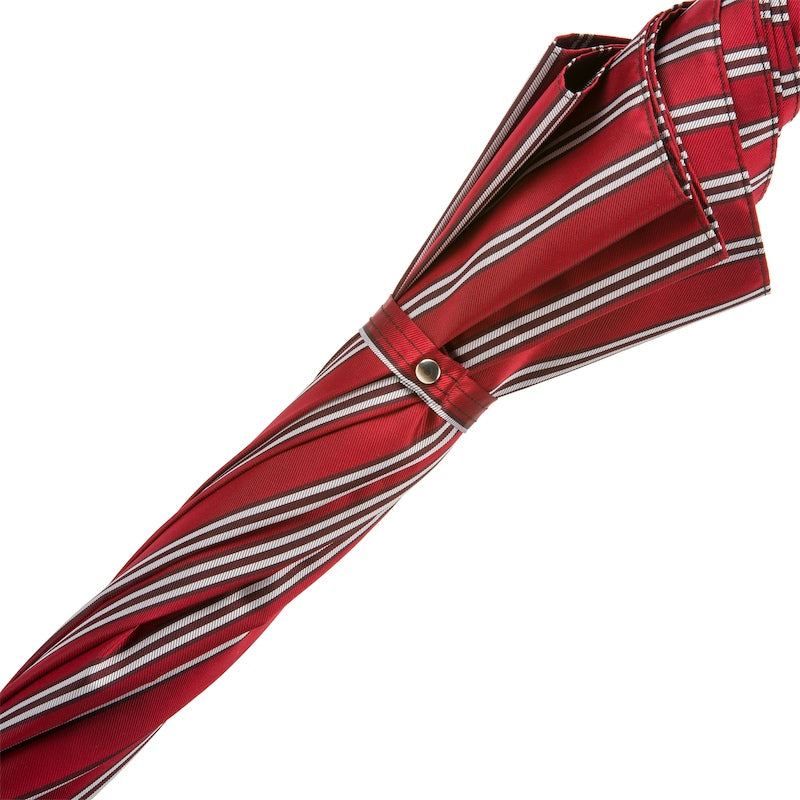 PASOTTI Classic Striped Umbrella, Bamboo Handle