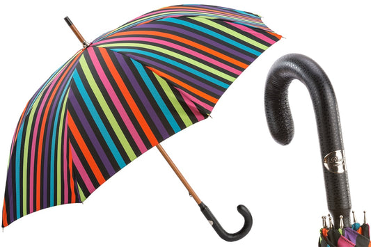 PASOTTI Multicolor Stripes Umbrella