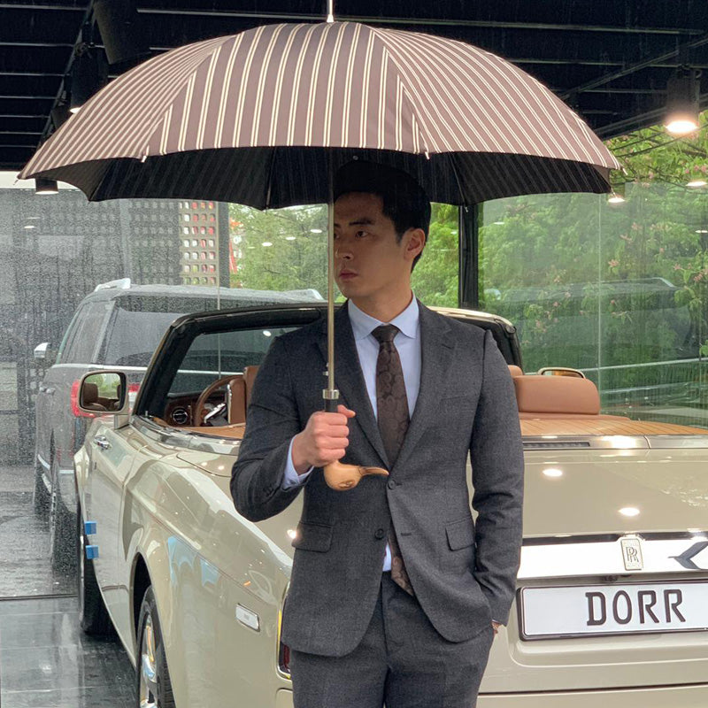 PASOTTI Hand Carved Duck Umbrella