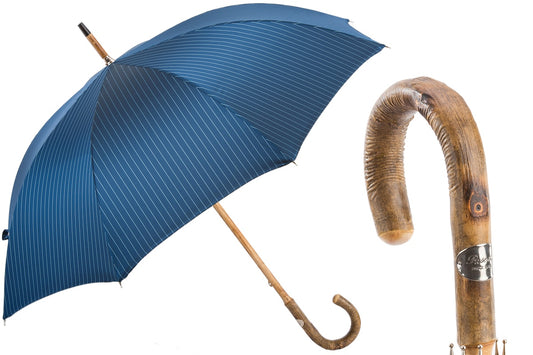 PASOTTI Solid Stick Ash Umbrella with Knob End