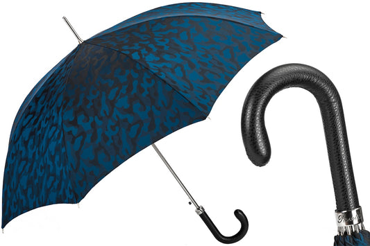 PASOTTI Camouflage Navy Umbrella