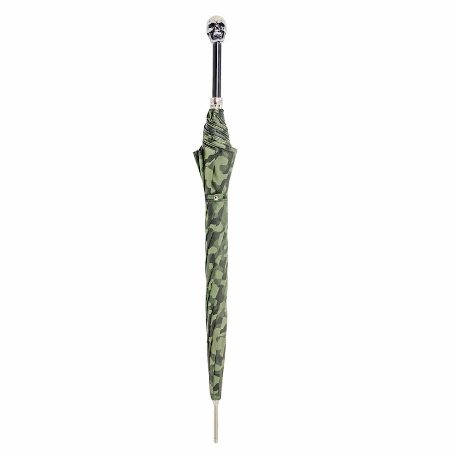 PASOTTI Camouflage Umbrella, Skull Handle