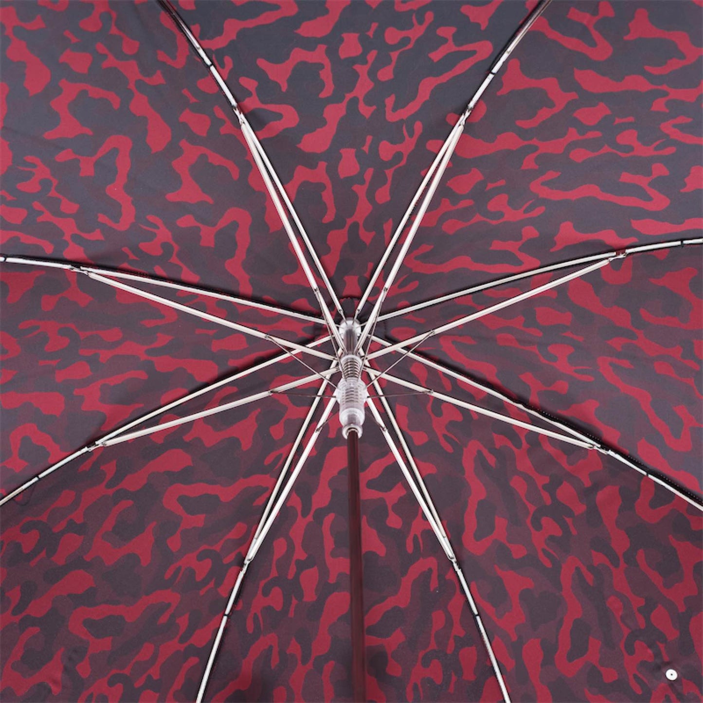 PASOTTI Red Camouflage Umbrella with studs on the Handle