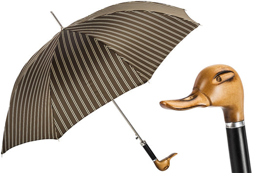 PASOTTI Hand Carved Duck Umbrella