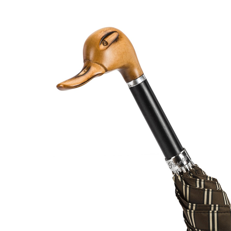 PASOTTI Hand Carved Duck Umbrella