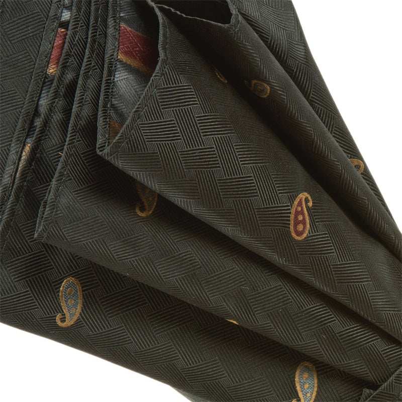 PASOTTI Artisanal Italian Umbrella with Leather Handle