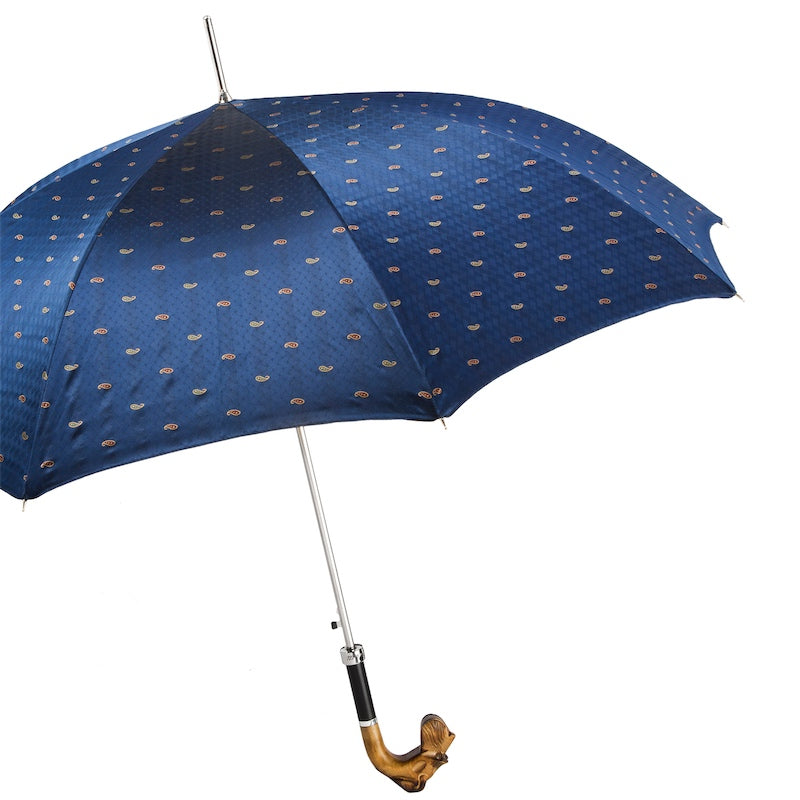 PASOTTI Hand Carved Schnauzer Umbrella