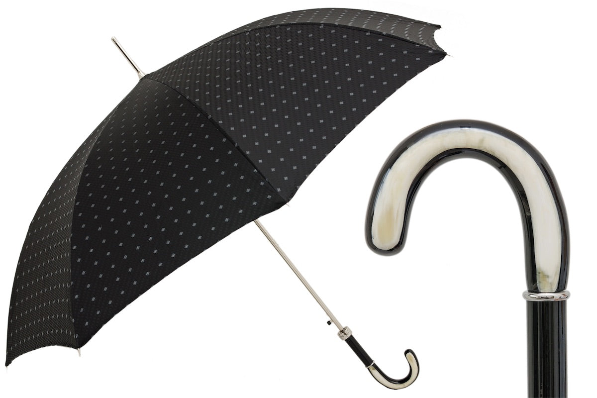 PASOTTI Classic Umbrella with Horn Handle