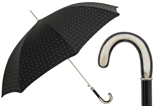 PASOTTI Classic Umbrella with Horn Handle