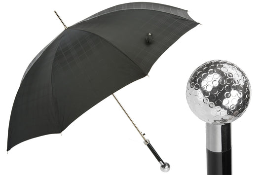 PASOTTI Silver Golf Ball Umbrella