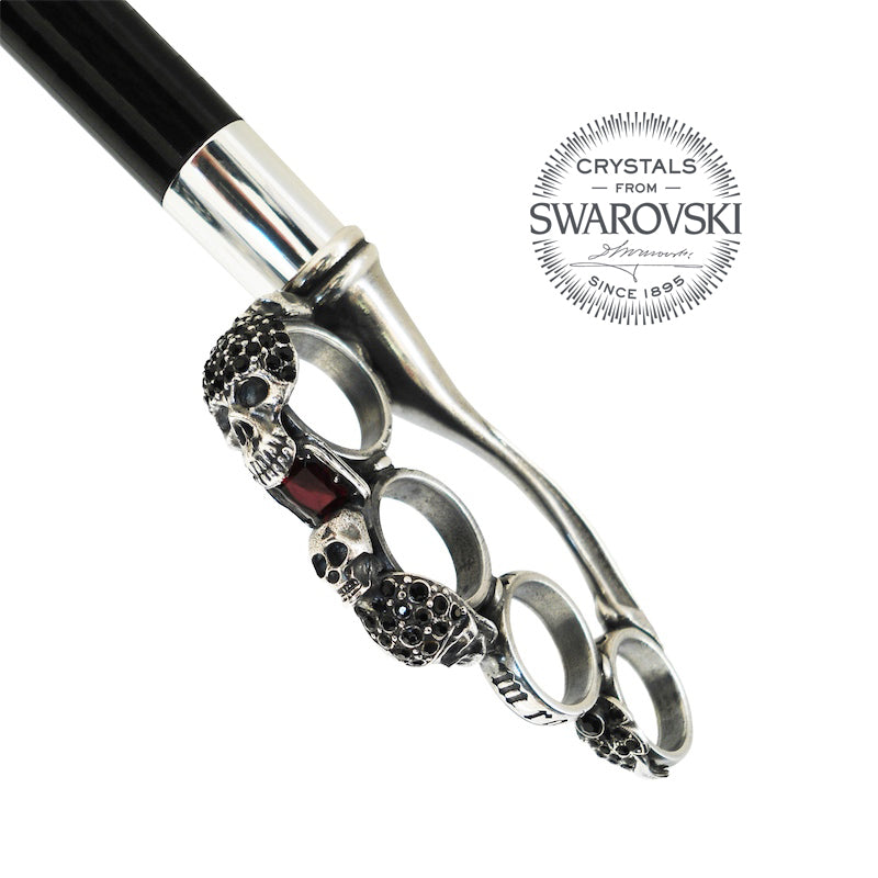 PASOTTI Silver Knuckleduster Umbrella