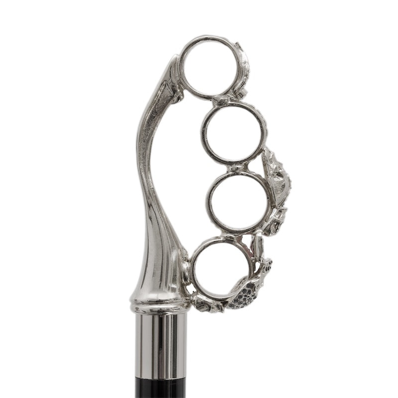 PASOTTI Silver Knuckleduster Umbrella