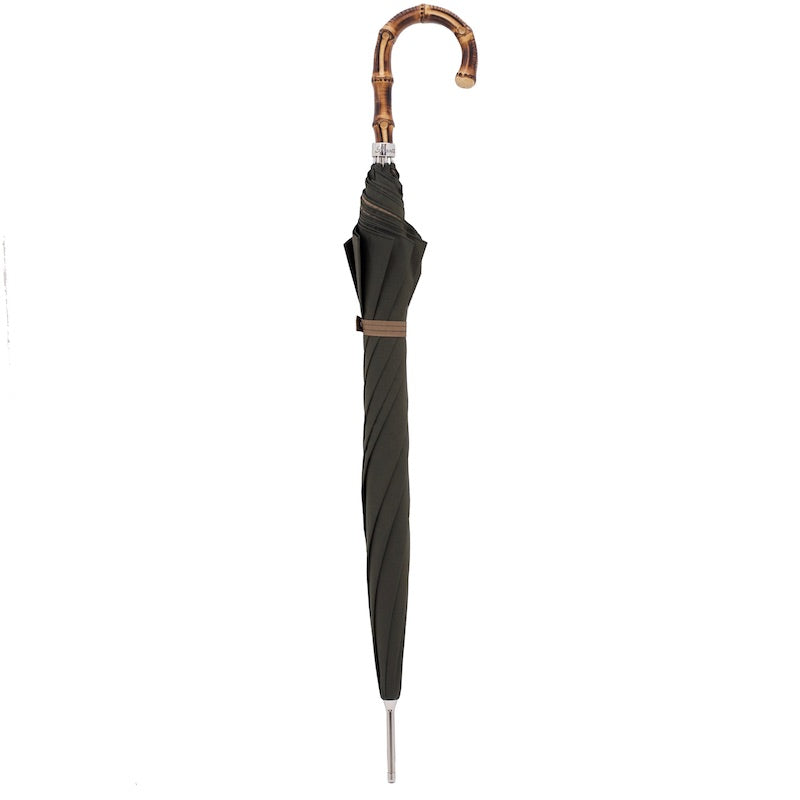 PASOTTI Bicolor Gent Umbrella, Whangee Handle