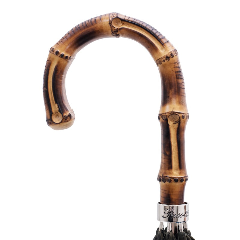 PASOTTI Bicolor Gent Umbrella, Whangee Handle