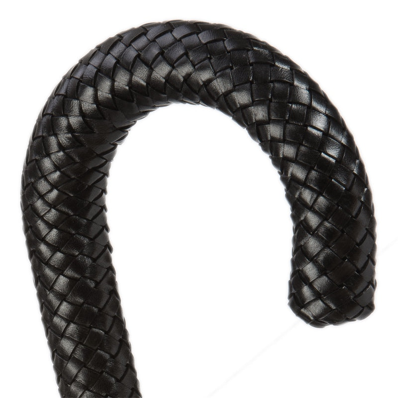 PASOTTI Milford Umbrella with Braided Leather Handle