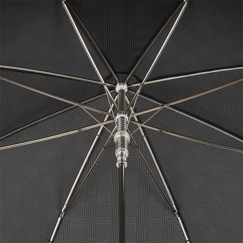 PASOTTI Milford Umbrella with Braided Leather Handle