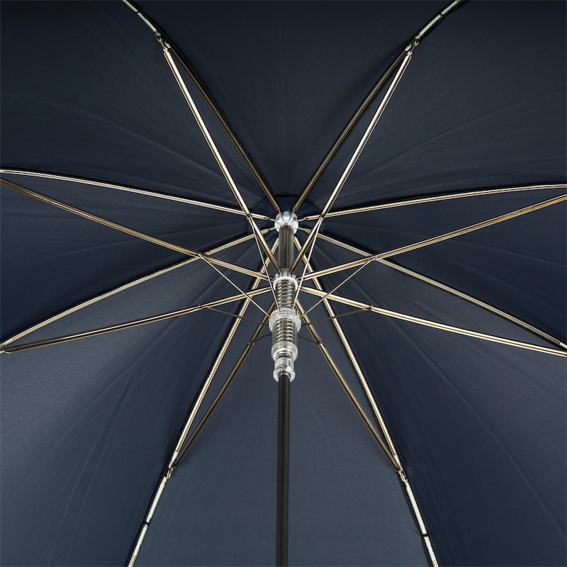 PASOTTI Blue Umbrella, Silver Eagle Handle