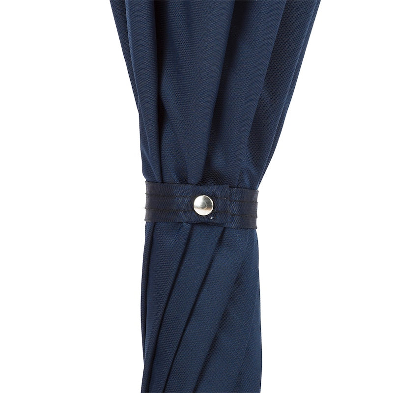 PASOTTI Blue Umbrella, Silver Eagle Handle