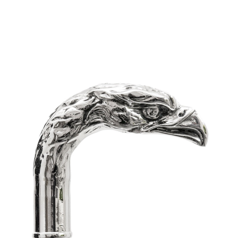PASOTTI Blue Umbrella, Silver Eagle Handle
