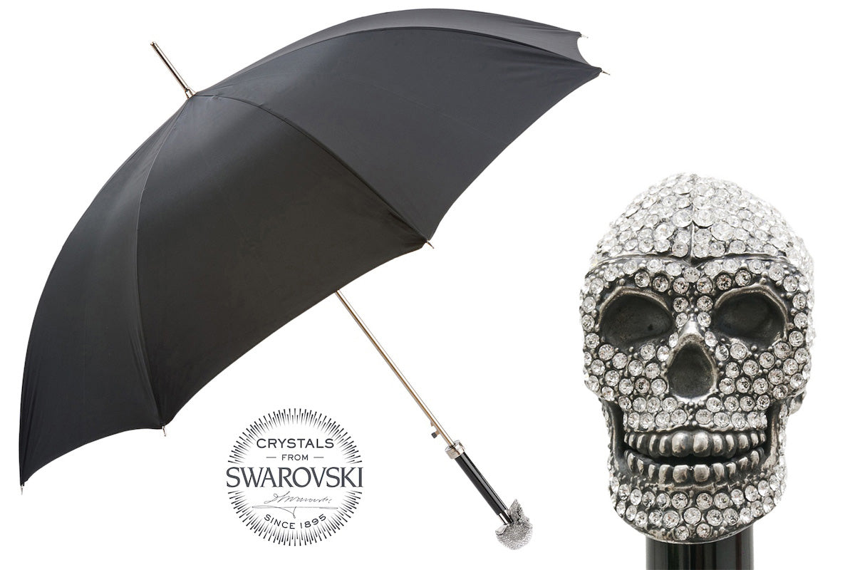 PASOTTI Luxury Swarovski® Skull Umbrella