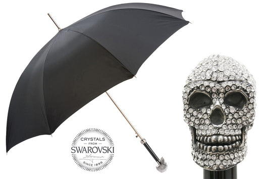 PASOTTI Luxury Swarovski® Skull Umbrella