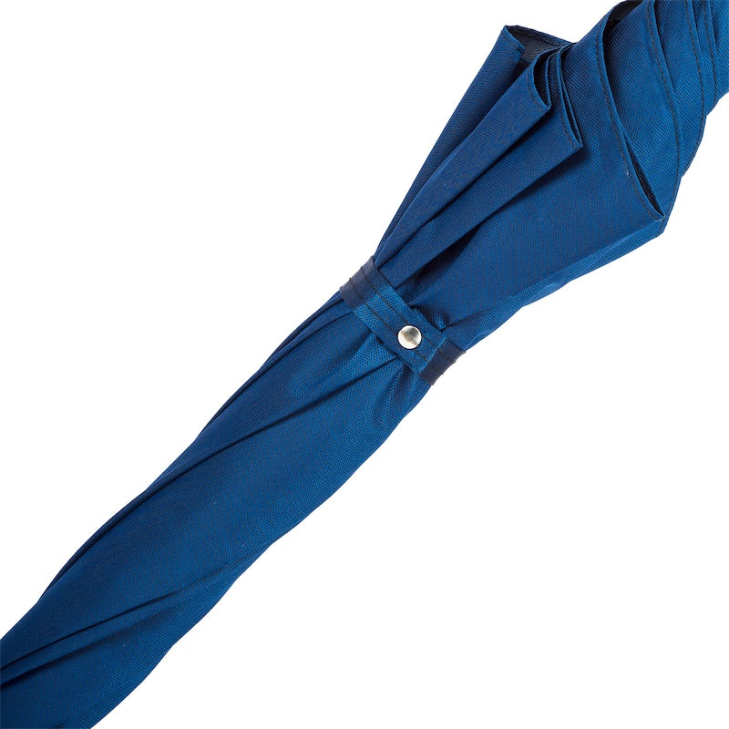 PASOTTI Blue Umbrella, Silver Greyhound Handle
