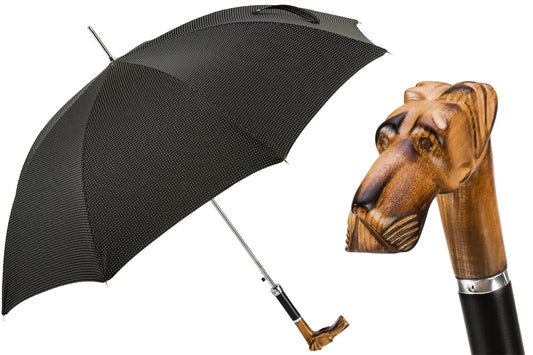PASOTTI Hand Carved Great Dane Umbrella