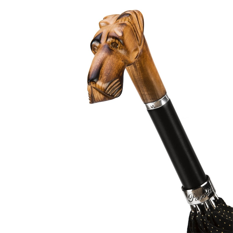 PASOTTI Hand Carved Great Dane Umbrella