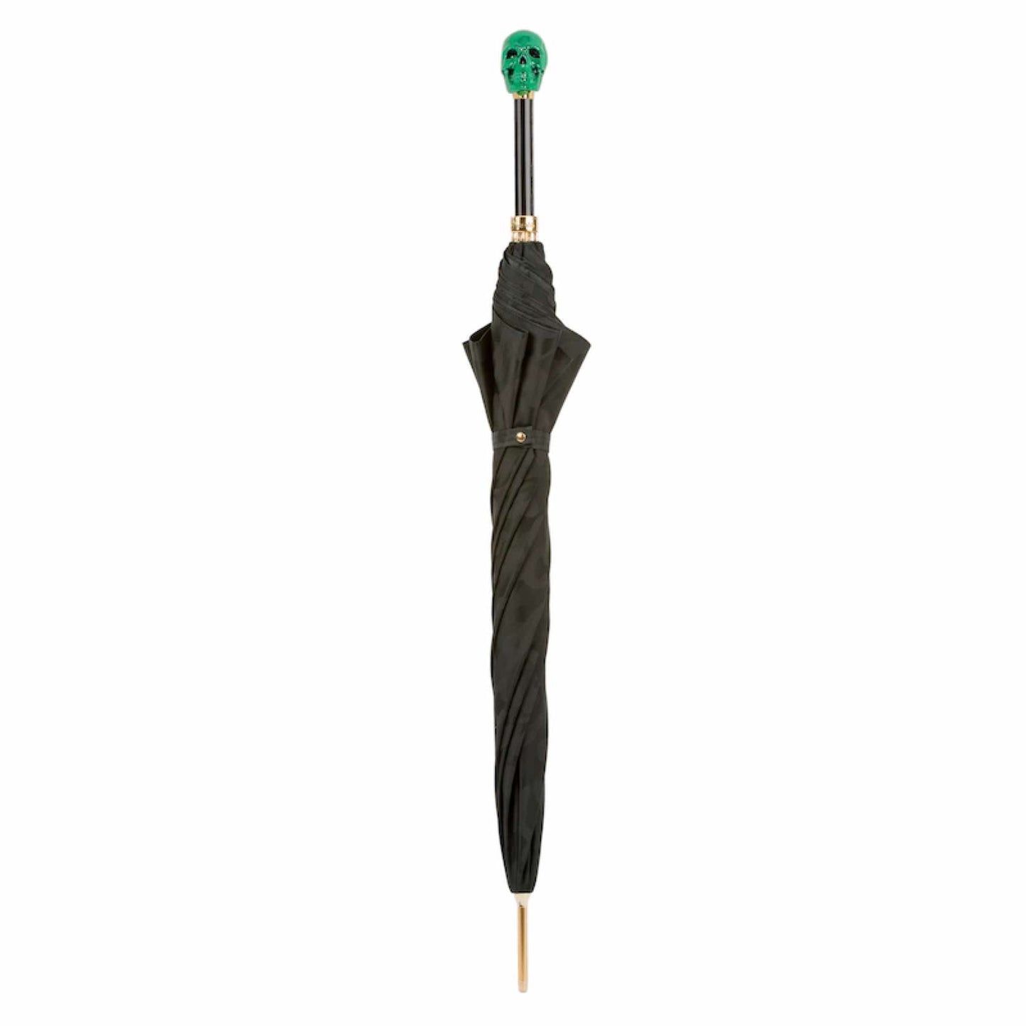 PASOTTI Camouflage Umbrella with Green Skull