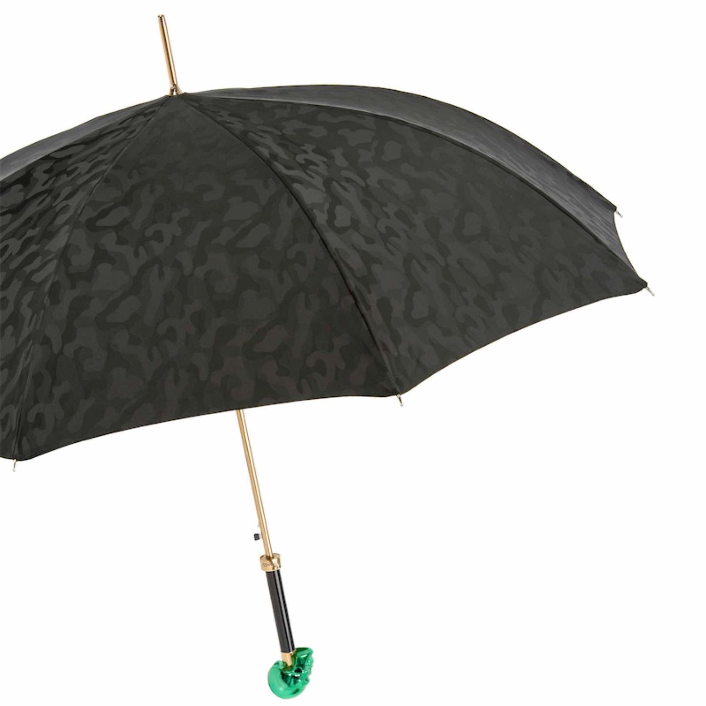PASOTTI Camouflage Umbrella with Green Skull
