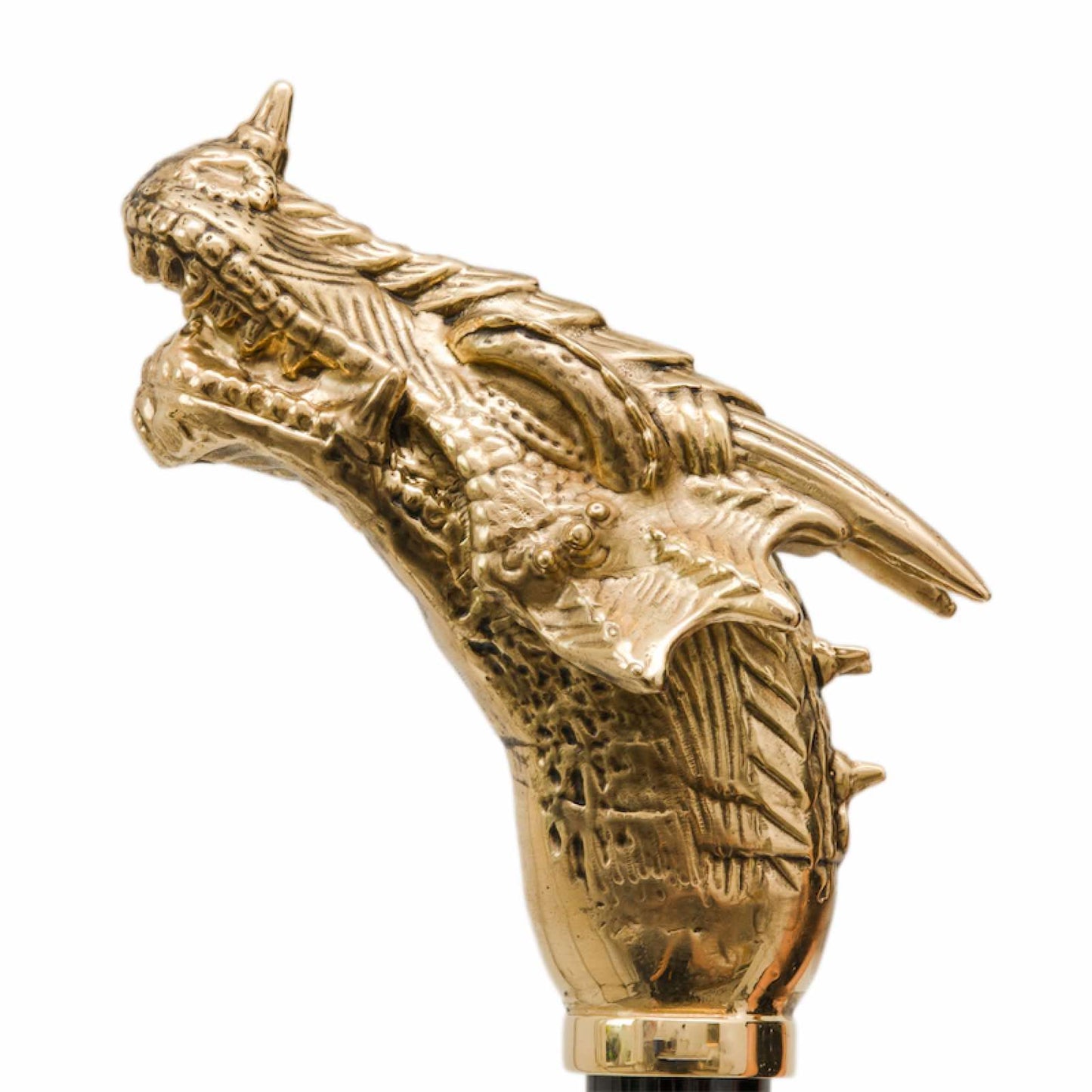 PASOTTI Golden Dragons Burgundy Umbrella