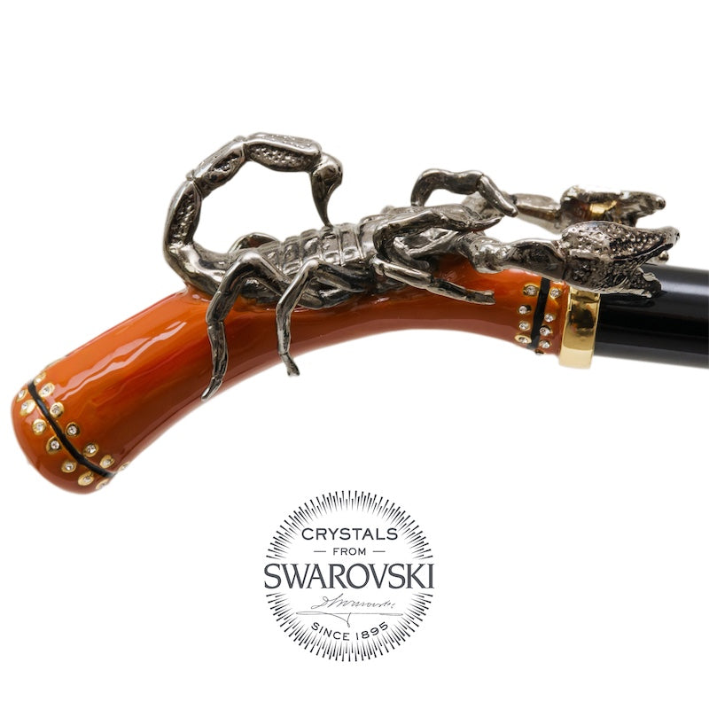 PASOTTI Scorpion Umbrella with Swarovski® Crystals