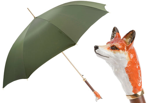 PASOTTI Fox Umbrella, with Case and Ring