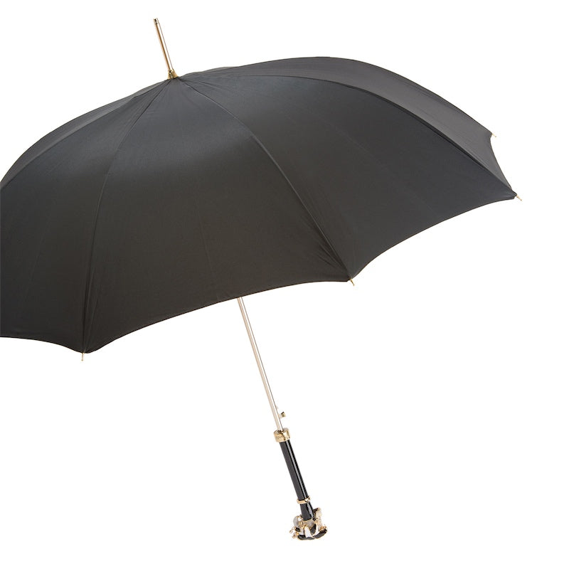 PASOTTI Swarovski® Jester Skull Umbrella