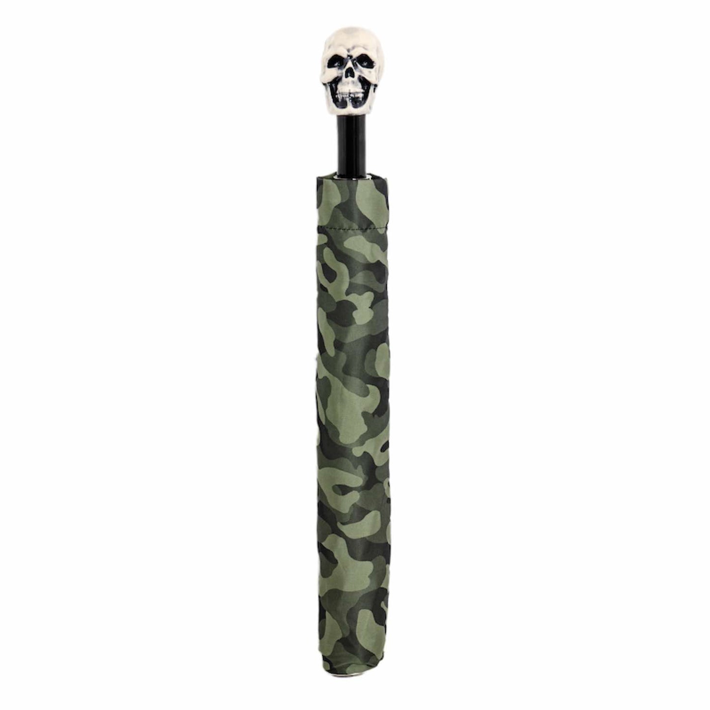 PASOTTI Camouflage Skull Handle Folding Umbrella