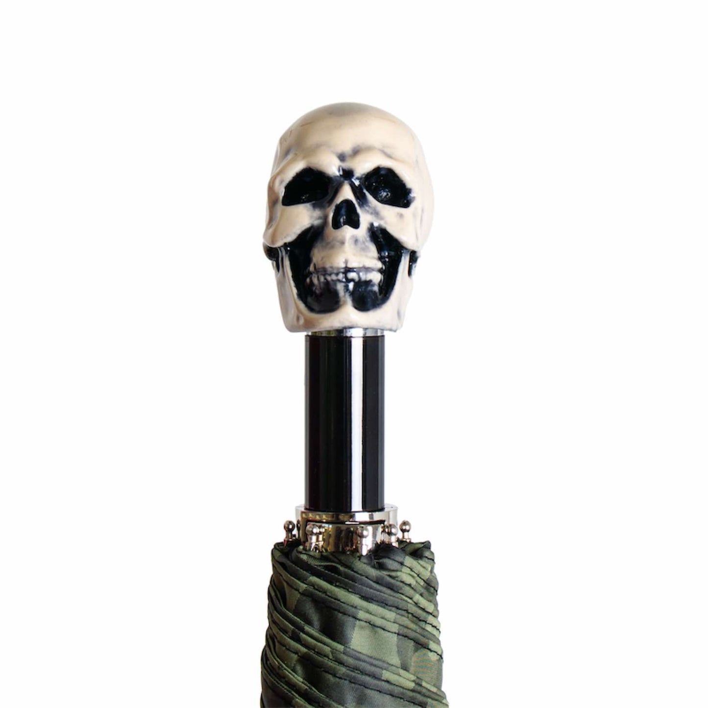 PASOTTI Camouflage Skull Handle Folding Umbrella