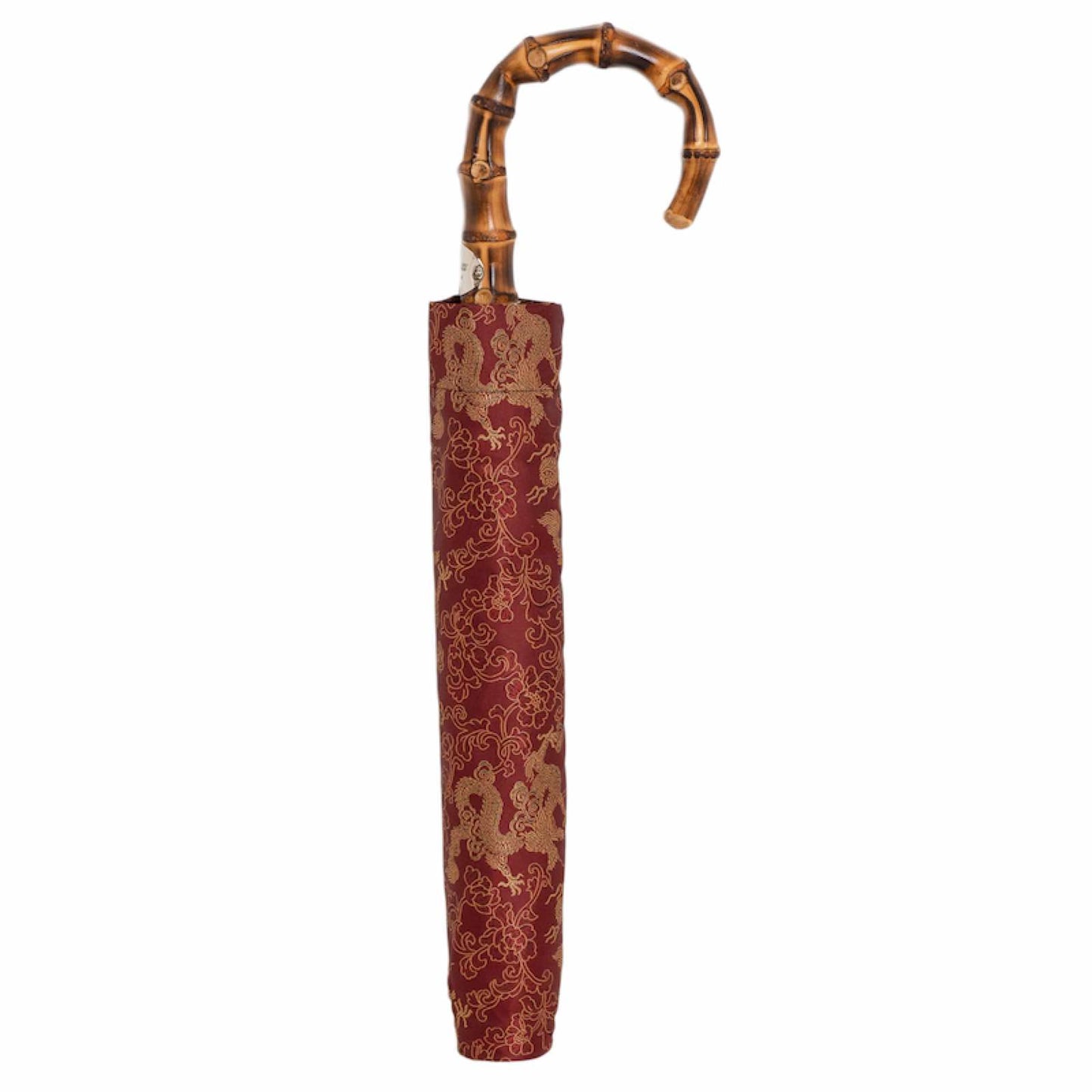 PASOTTI Folding Umbrella Draghi Rosso
