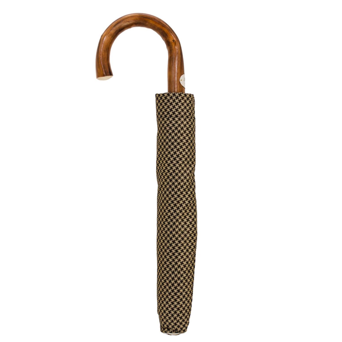 PASOTTI Pied de Poule Mens Folding Umbrella