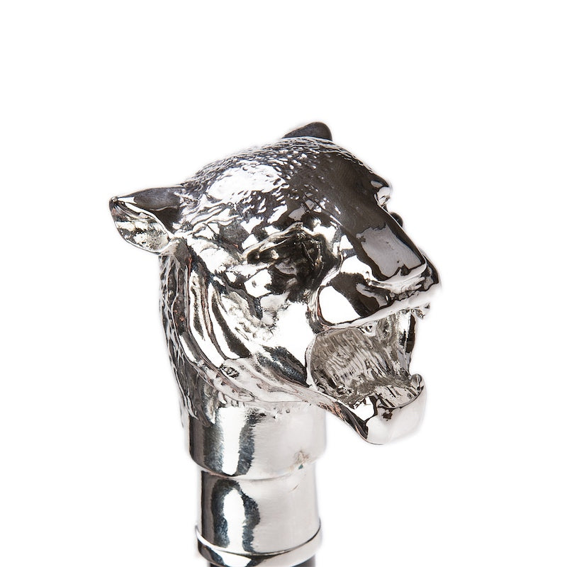 PASOTTI Silver Tiger Folding Umbrella