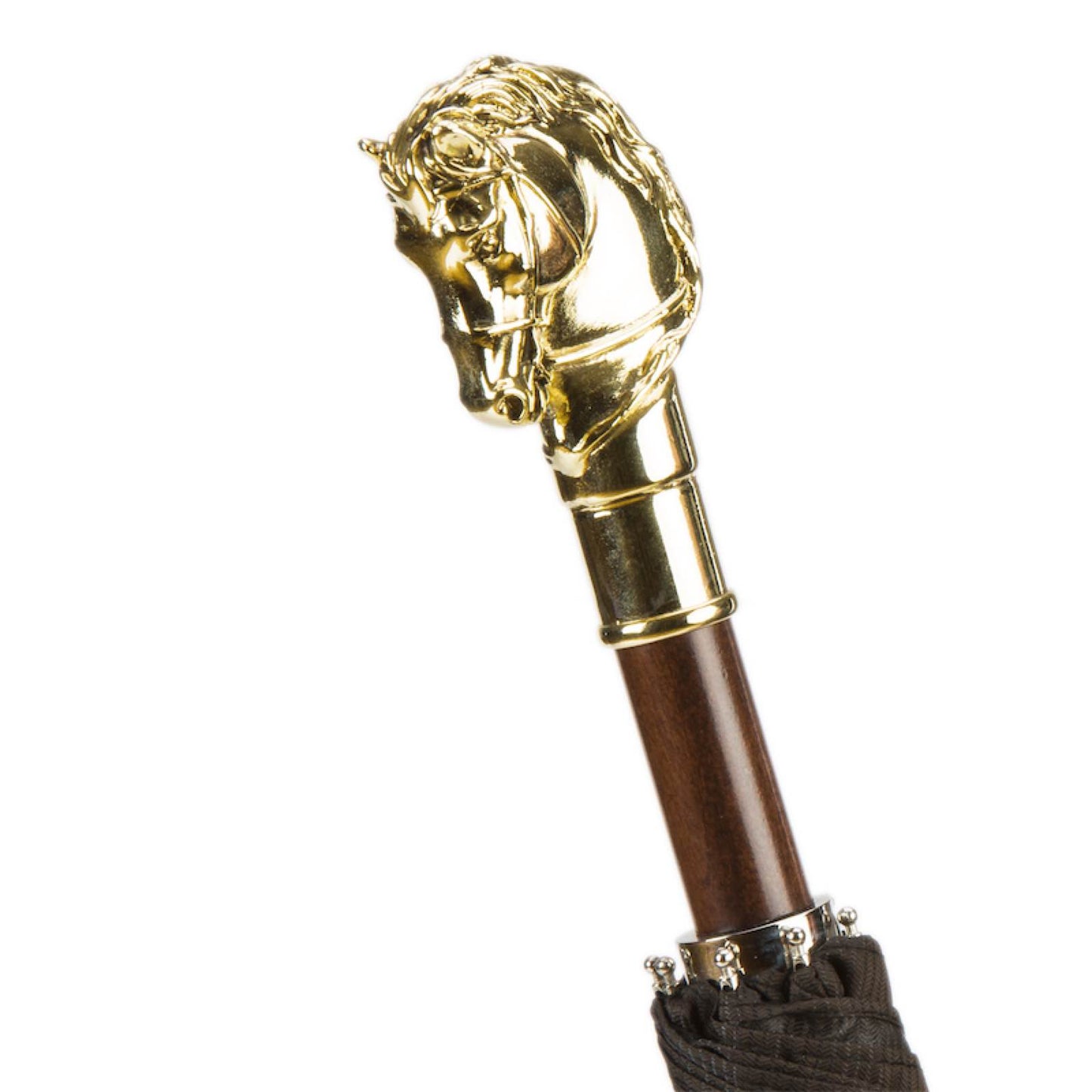 PASOTTI Golden Horse Folding Umbrella