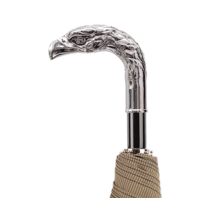 PASOTTI Silver Eagle Folding Umbrella