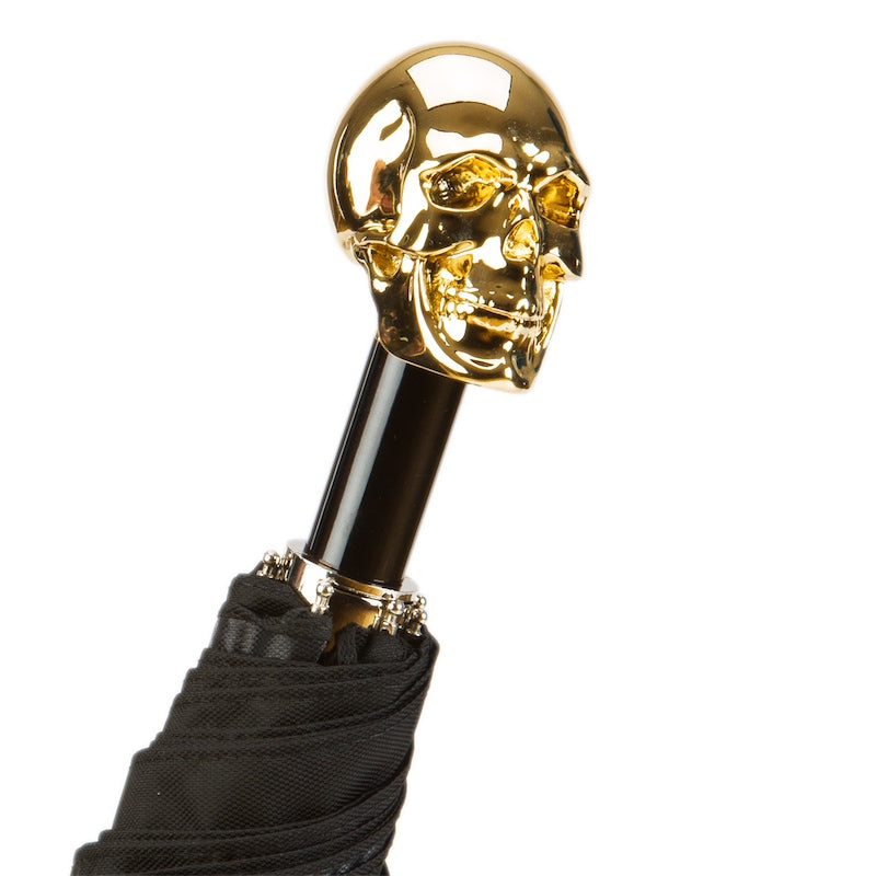 PASOTTI Gold Skull Umbrella