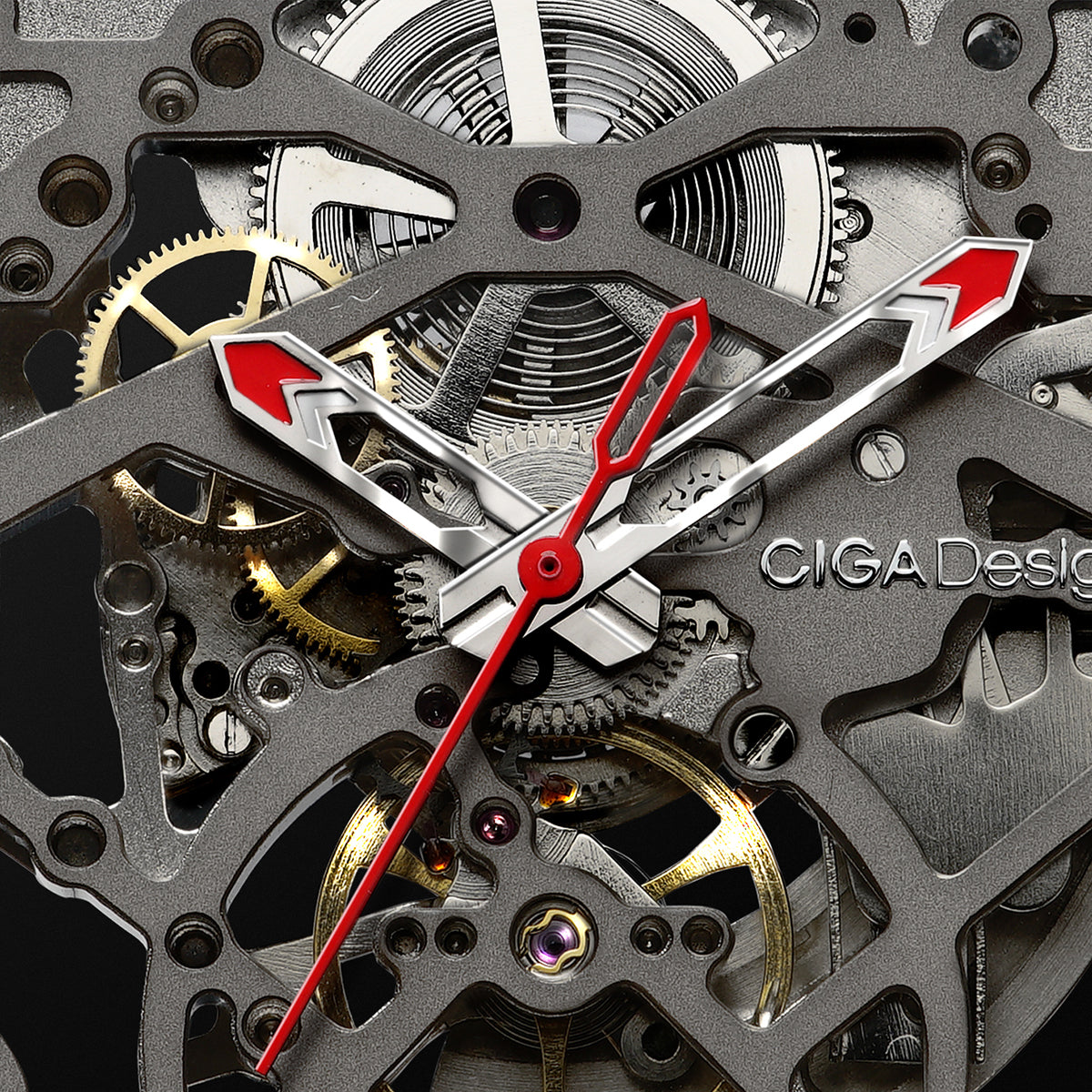 Z-Series Titanium Automatic Mechanical Skeleton Wristwatch