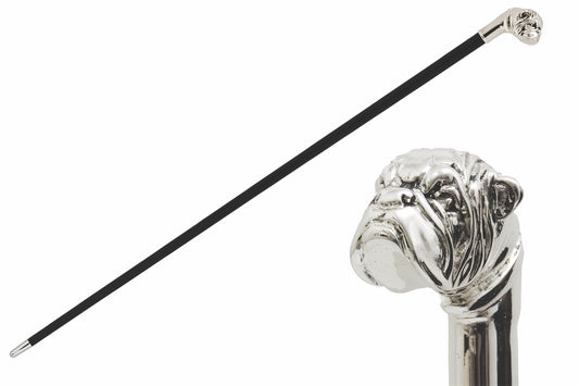 PASOTTI Silver Bulldog Cane
