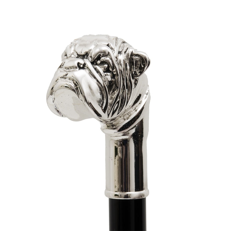 PASOTTI Silver Bulldog Cane
