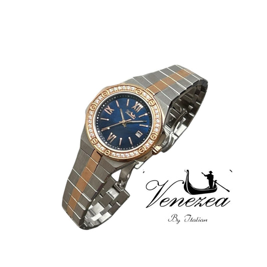 Venezea Blue Dial Ladies Watch